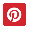 social media icon - pinterest logo